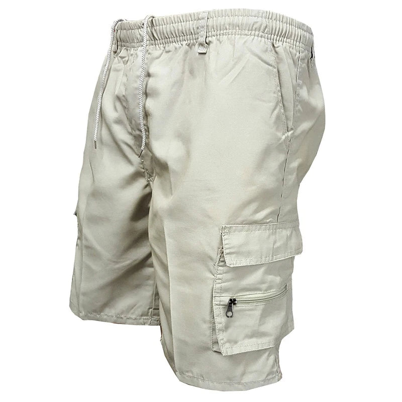 Short Cargo Homme – Grande Poche Sport Décontracté Grande Taille