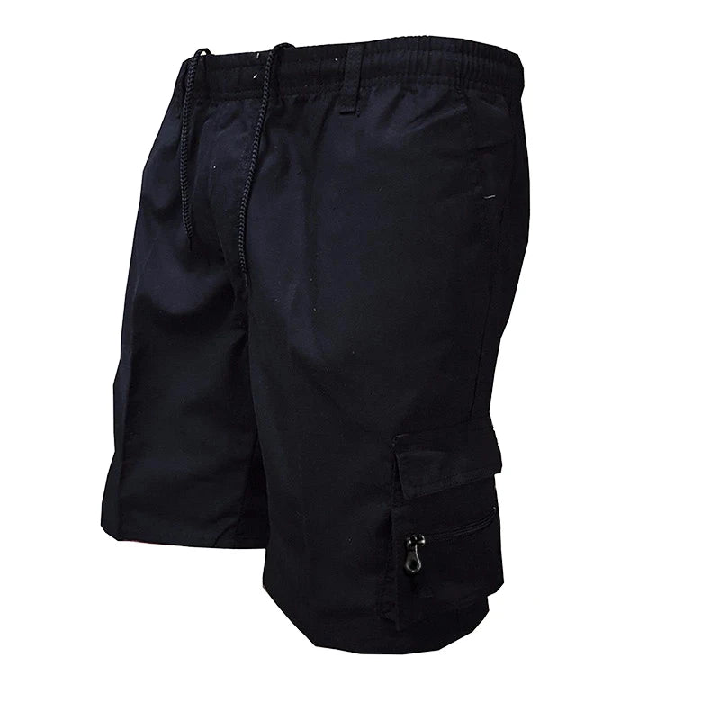 Short Cargo Homme – Grande Poche Sport Décontracté Grande Taille