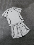 Ensemble T-shirt & Short 3D Print – Streetwear Été