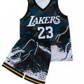 Ensemble Sport Homme 2 Pièces – Débardeur & Short Respirant Séchage Rapide Basketball