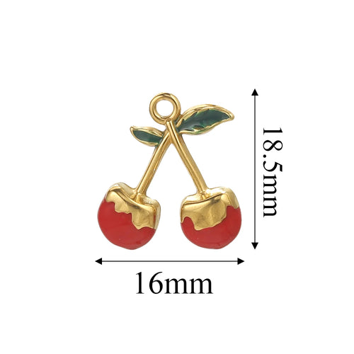 Charms Acier Inoxydable Doré & Argenté – Pendentifs DIY Bijoux Collier Boucles d’Oreilles (Lot de 5)