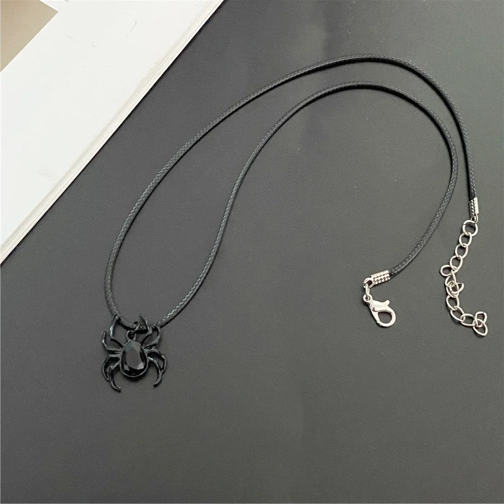 collier chaînes corde en cuir PU-STYLE tendance