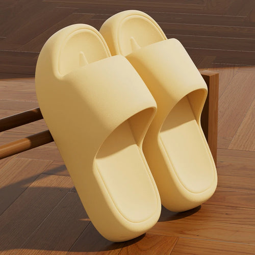 Unisex Non Slip Bathroom Home Slippers Soft Sole EVA Pillow Slides