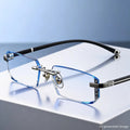Lunettes de Lecture Presbytes Sans Monture – Verres HD Anti-Lumière Bleue, Anti-Fatigue