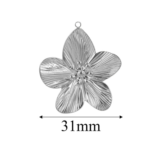 Charms Acier Inoxydable Doré & Argenté – Pendentifs DIY Bijoux Collier Boucles d’Oreilles (Lot de 5)