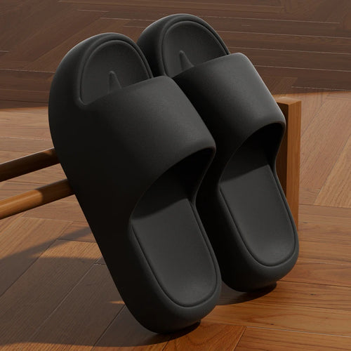 Unisex Non Slip Bathroom Home Slippers Soft Sole EVA Pillow Slides