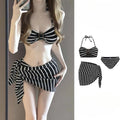 Womens Bathing Suit 2026 Summer Vacation Swimwear Stripe Two Piece