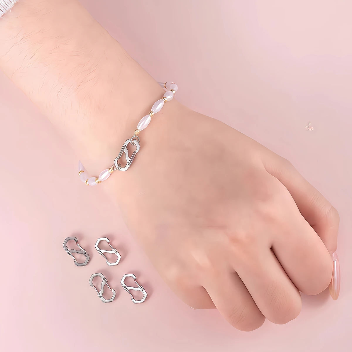 Fermoirs Homard en S Acier Inoxydable – Connecteurs DIY Bijoux Collier Bracelet