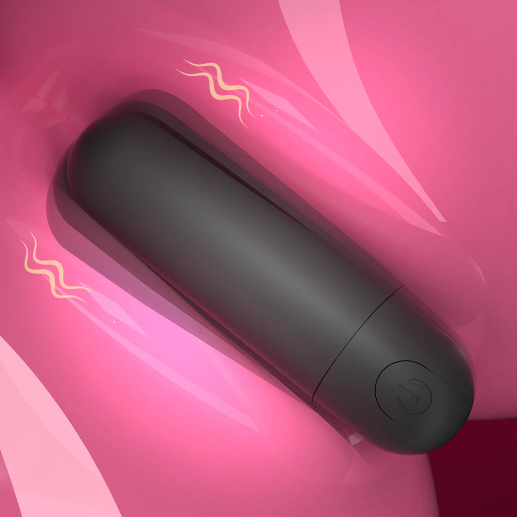 Vibromasseur Bullet Rechargeable – 10 Modes, Point G & Clitoris