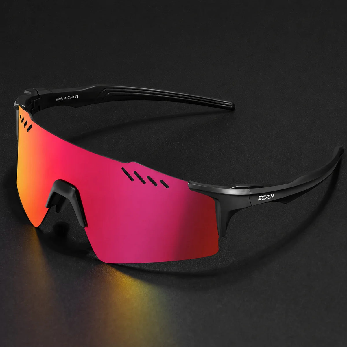 Lunettes de Sport Photochromiques UV400 – Cyclisme, VTT & Running, Unisexe