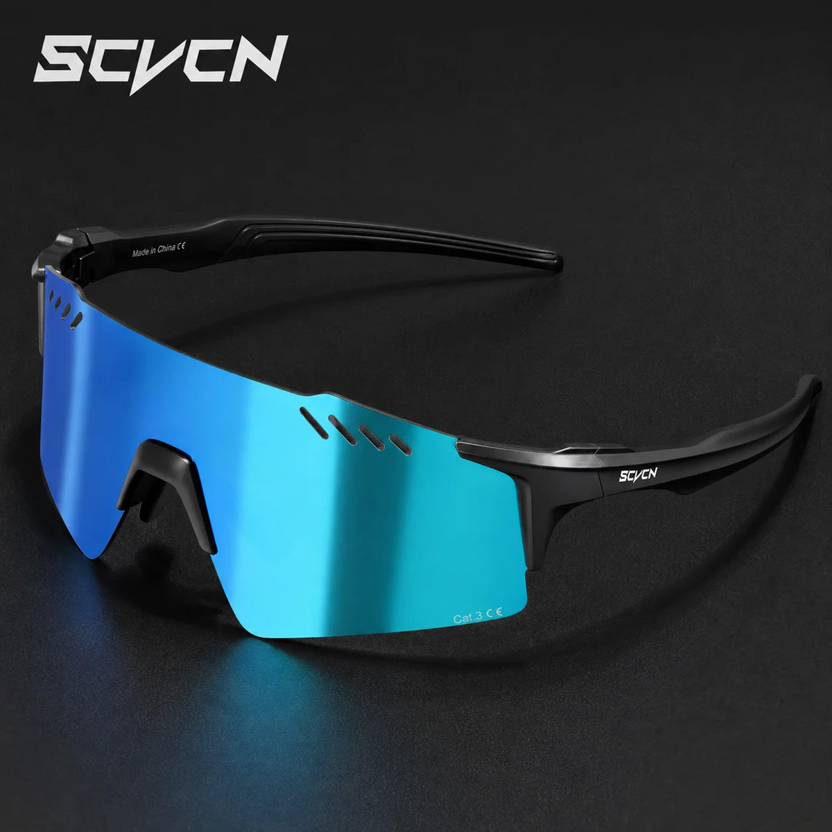 Lunettes de Sport Photochromiques UV400 – Cyclisme, VTT & Running, Unisexe