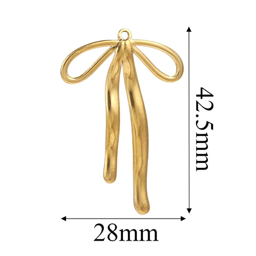 Charms Acier Inoxydable Doré & Argenté – Pendentifs DIY Bijoux Collier Boucles d’Oreilles (Lot de 5)