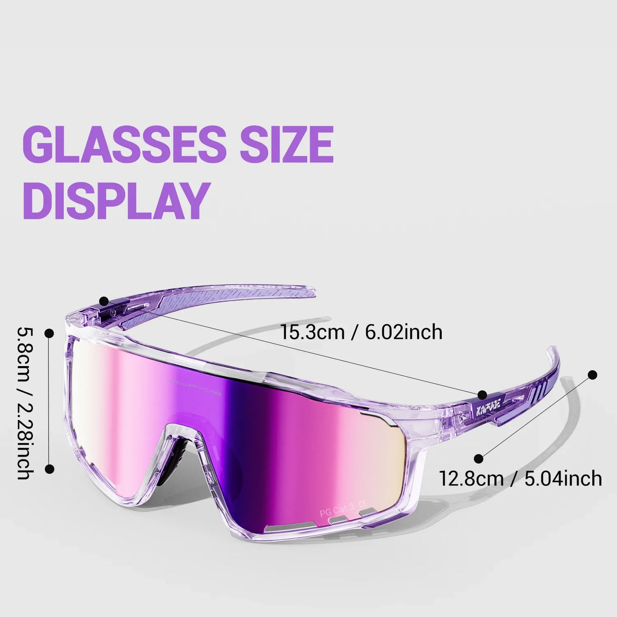 Lunettes Sport Photochromiques – UV400 Cyclisme & Outdoor