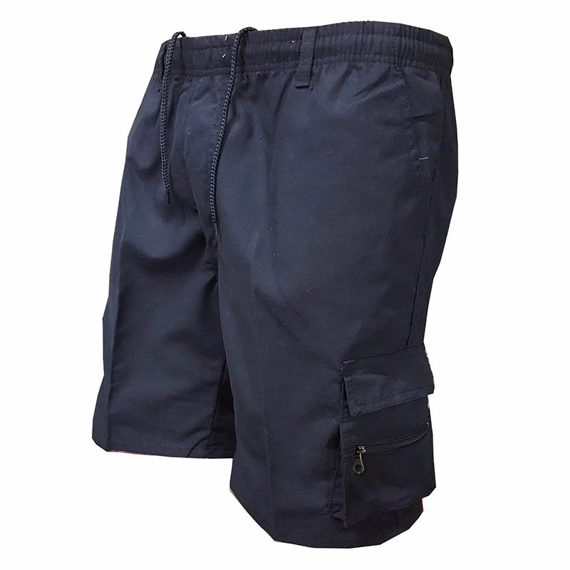 Short Cargo Homme – Grande Poche Sport Décontracté Grande Taille