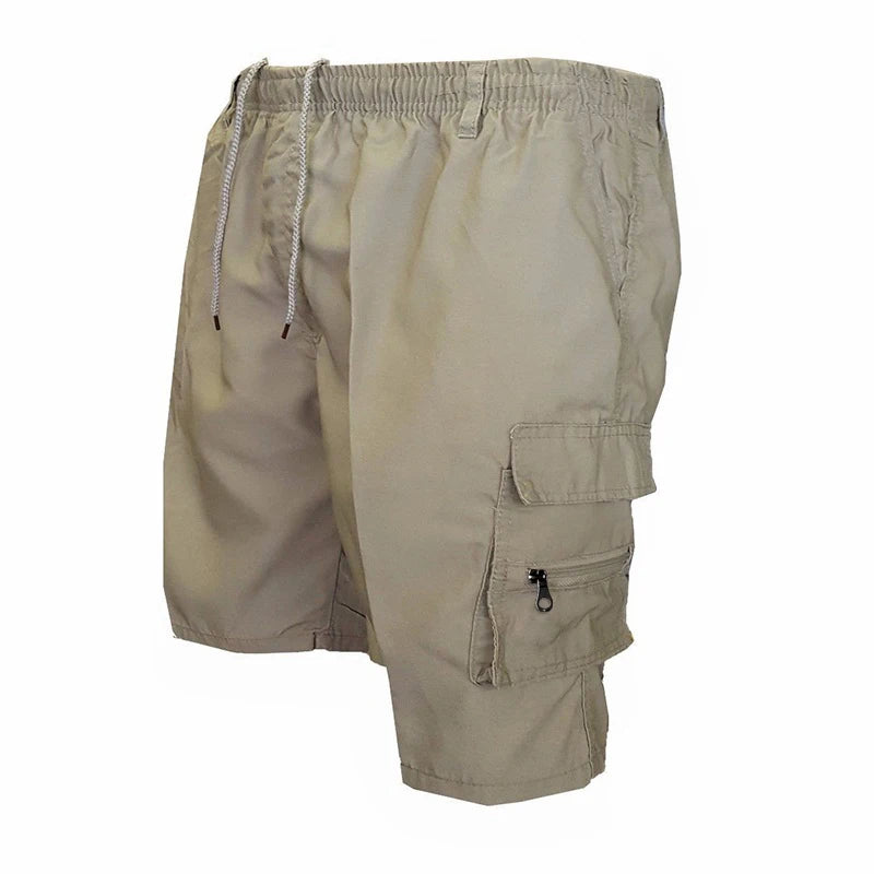 Short Cargo Homme – Grande Poche Sport Décontracté Grande Taille