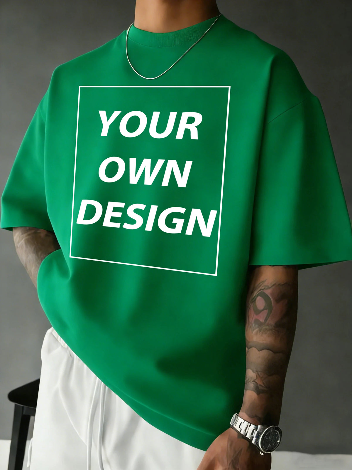 T-shirt Coton Imprimé Personnalisé — Streetwear Respirant